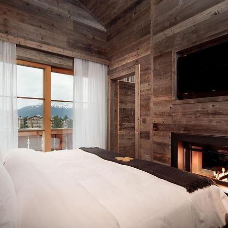 Hostellerie Du Pas De L'Ours "Relais Et Chateaux" Crans-Montana Exterior foto