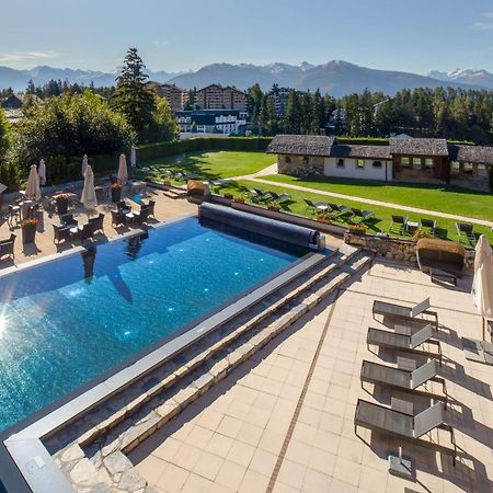 Hostellerie Du Pas De L'Ours "Relais Et Chateaux" Crans-Montana Exterior foto