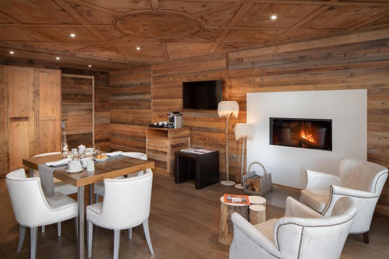 Hostellerie Du Pas De L'Ours "Relais Et Chateaux" Crans-Montana Exterior foto