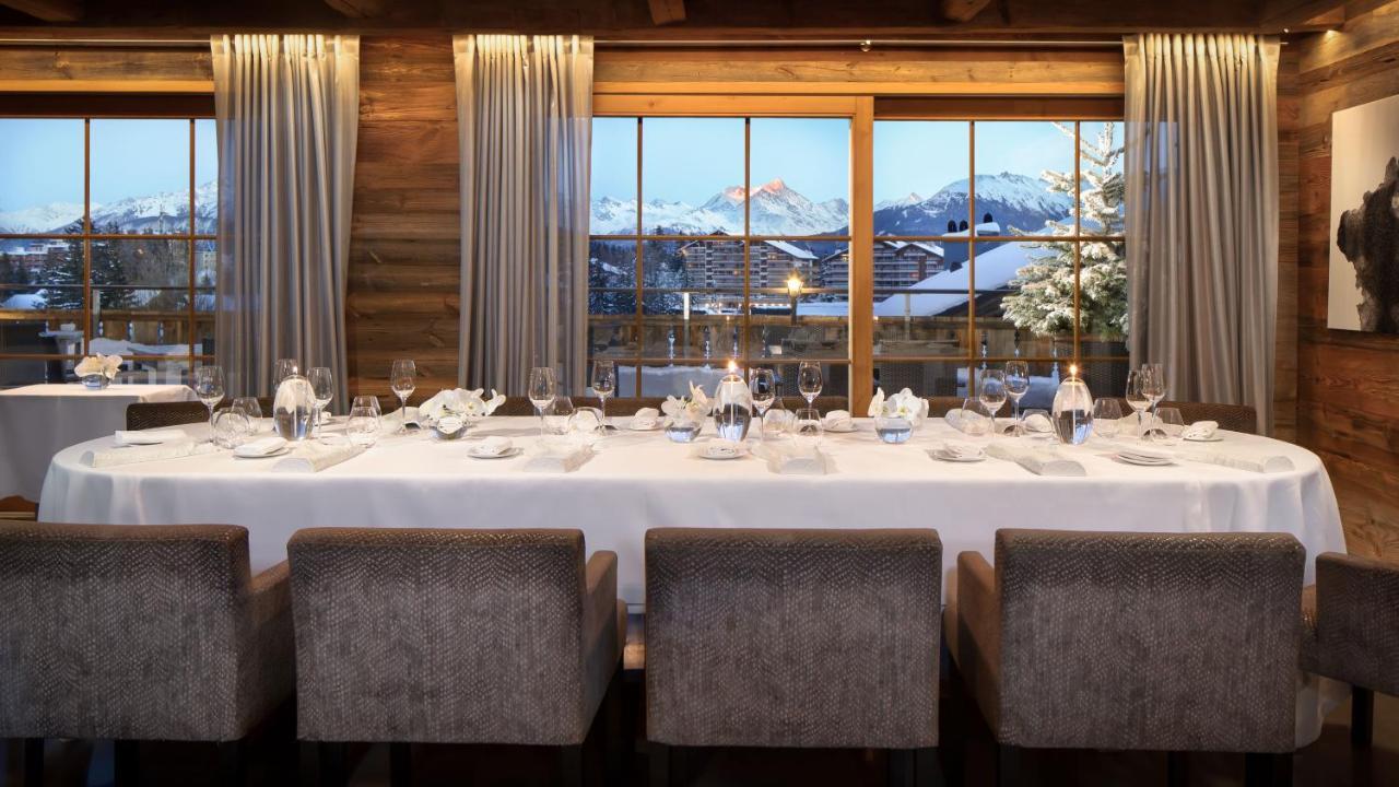 Hostellerie Du Pas De L'Ours "Relais Et Chateaux" Crans-Montana Exterior foto