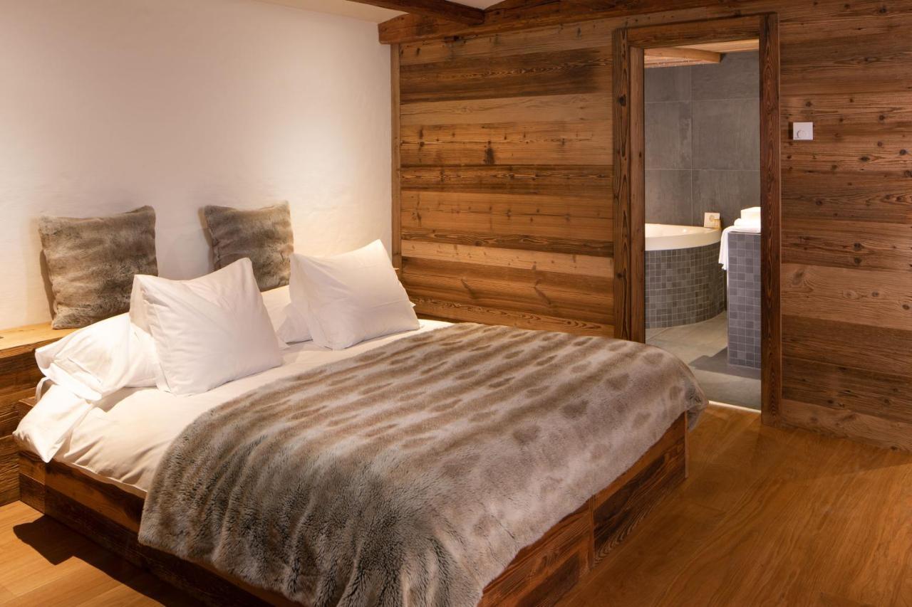 Hostellerie Du Pas De L'Ours "Relais Et Chateaux" Crans-Montana Exterior foto