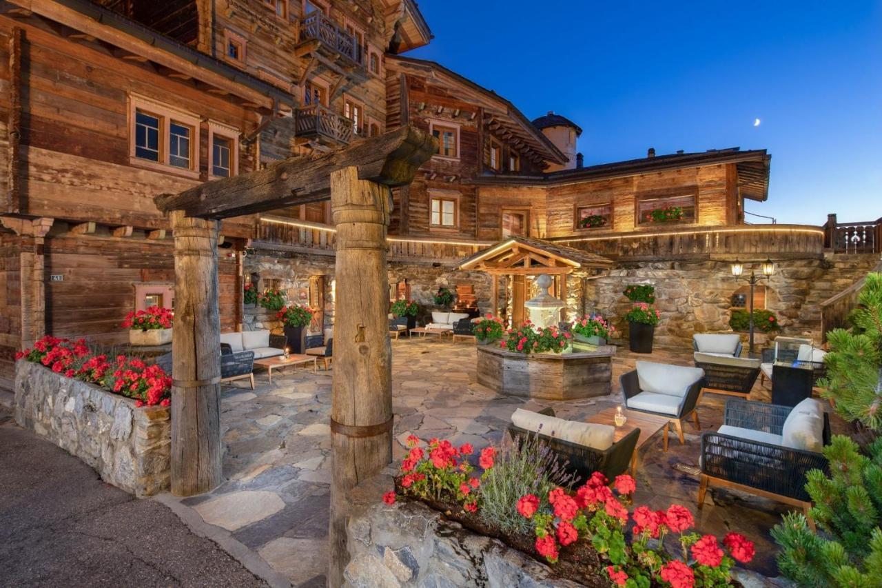 Hostellerie Du Pas De L'Ours "Relais Et Chateaux" Crans-Montana Exterior foto