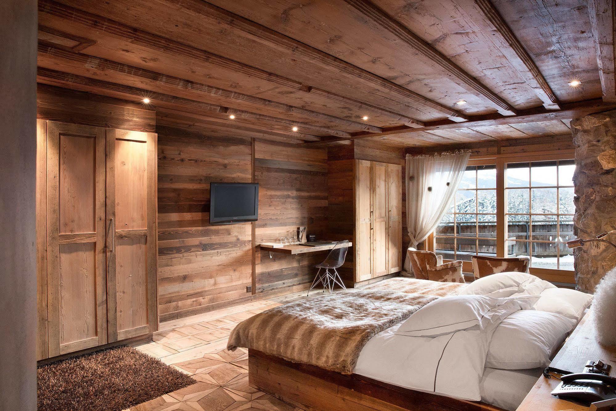 Hostellerie Du Pas De L'Ours "Relais Et Chateaux" Crans-Montana Exterior foto