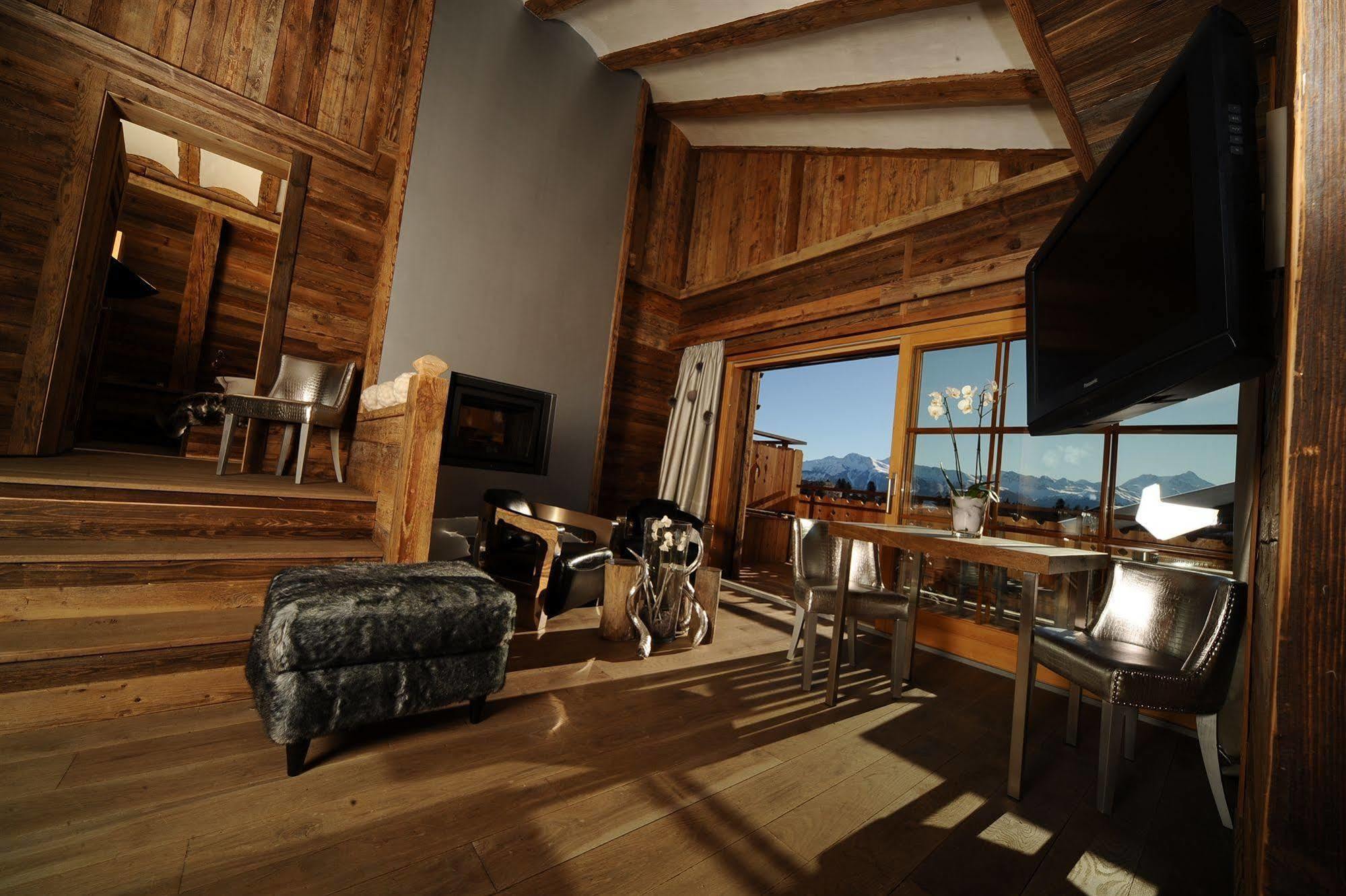Hostellerie Du Pas De L'Ours "Relais Et Chateaux" Crans-Montana Exterior foto