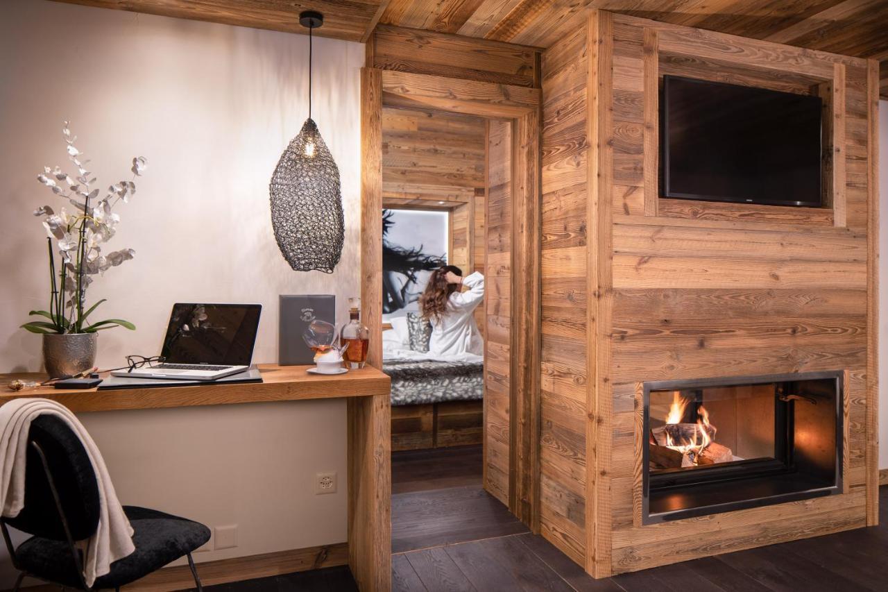 Hostellerie Du Pas De L'Ours "Relais Et Chateaux" Crans-Montana Exterior foto